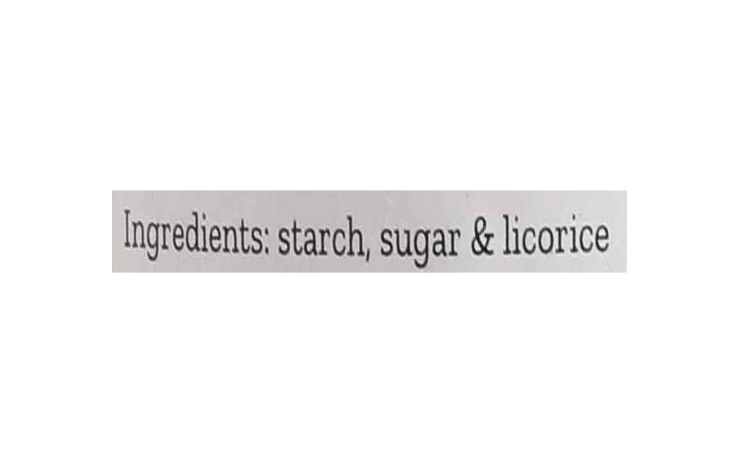 Conscious Food Licorice Natural    Glass Jar  50 grams